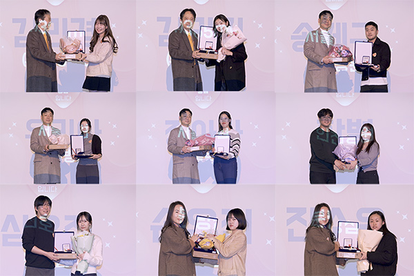 韩国365mc吸脂医院定期培训会议现场颁奖